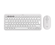 Zestaw (Mysz + Klawiatura) LOGITECH Pebble 2 Combo biały 920-012240